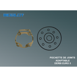 pochette de joints pour haut moteur adaptable à DERBI Euro 3 Ø40