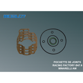 pochette de joints pour haut moteur RACING FACTORY 80cm3 MINA AM