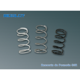 Ressort de pouss&eacute;e Blanc P/ MBK Booster et Nitro