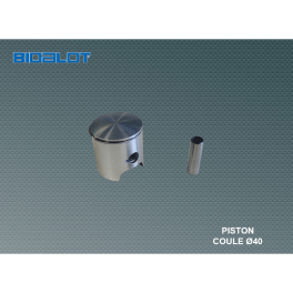 piston coulé Ø40mm MBK Booster complet