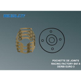 Pochette de joints Haut Moteur Racing Factory 80cm3 DERBI Euro 3